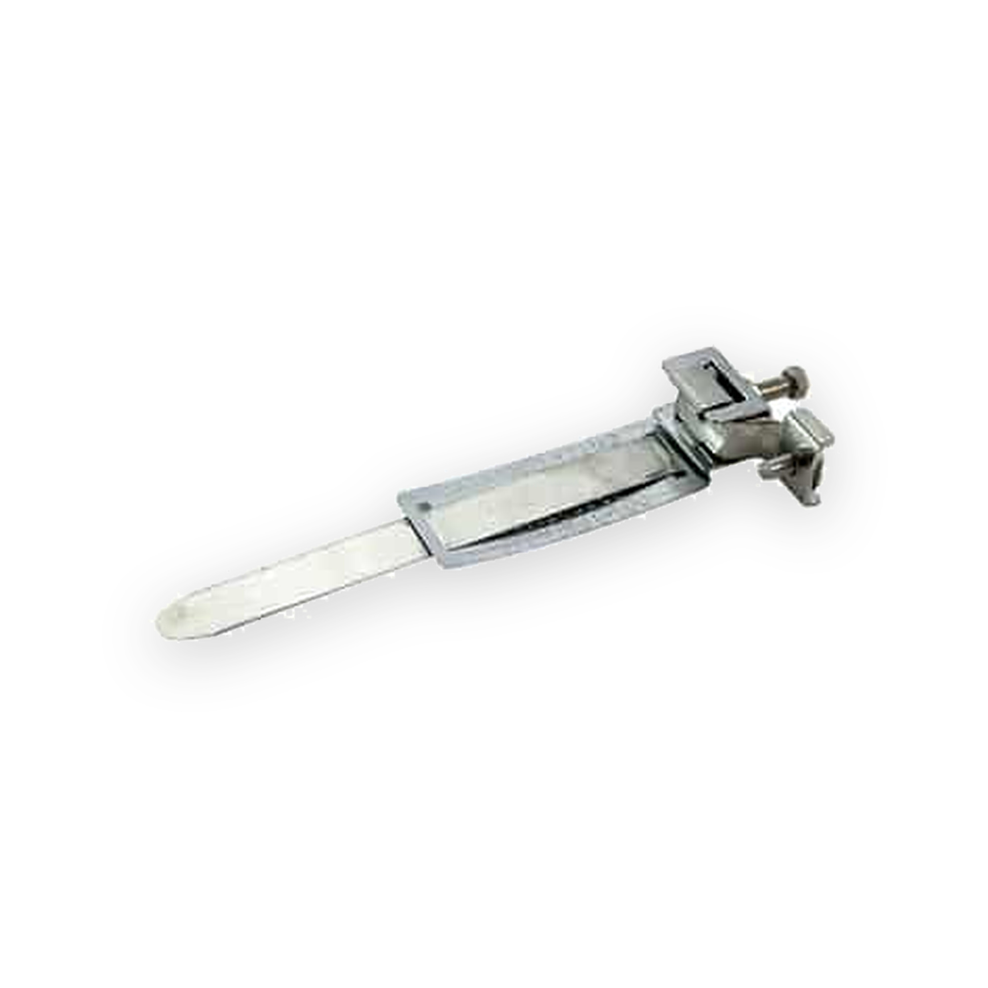 earth-clamp-2-3-pipe-ecl14-3-gallery-01 Metal earth bonding pipe clamp with fixing screw and identification plate
