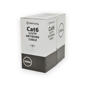 Economy Cat6 U/UTP Network Cable Grey 305m