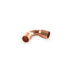 15mm copper endfeed long-radius90-degree street elbow with both open ends