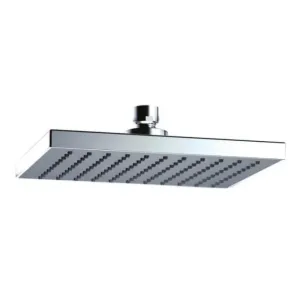Euro-Bathrooms ECO Square Shower Head (ABS) 200mm Anti Scalling