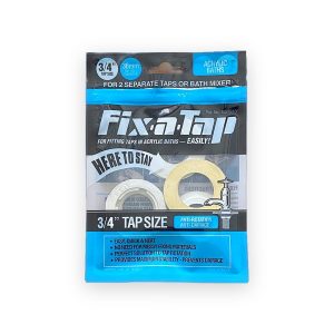 Essex Blue Fix-a-Tap Tap Fitting Kit for ¾" Taps or Bath Mixer - for Acrylic Baths.