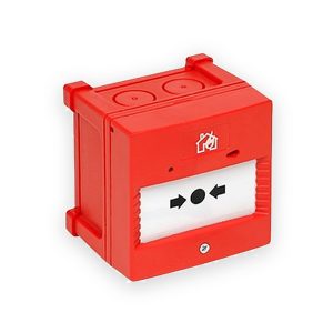 Fike 406-0007 Twinflex Manual Call Point, Weatherproof, Red