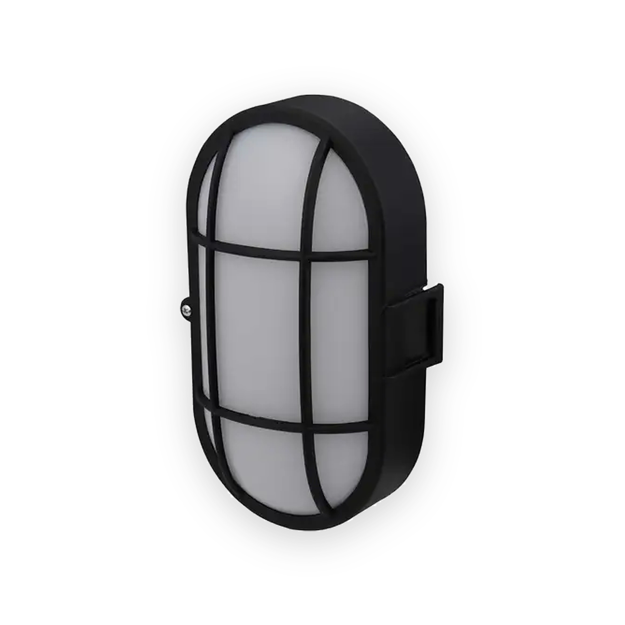 firstlight-lewis-9w-led-oval-resin-bulkhead-black-3000k-3845bk Firstlight Lewis 9W LED Oval Resin Bulkhead Black 3000K