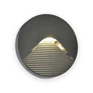 Forum Lighting CZ-29193-ATR Breez LED Guide Light (Anthracite, IP65, Round)