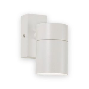 Forum Lighting ZN-37940-WHT-65 - Zink Leto IP65 Fixed Up Or Down GU10 Wall Light White