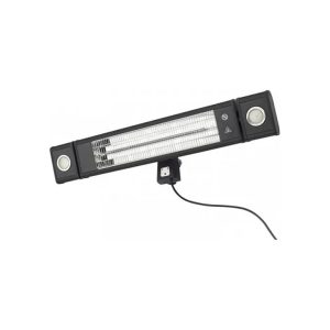 Forum Lighting ZR-32299-BLK Wall Mounted Patio Heater 1.8KW with Light Forum Blaze IP44