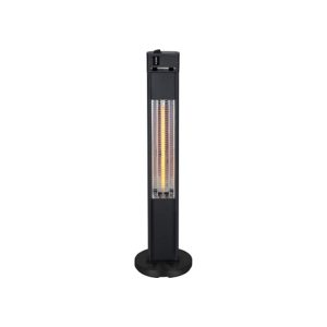 Forum Lighting ZR-32300-BLK Floor Standing Patio Heater 1.6KW with Light Forum Blaze IP55