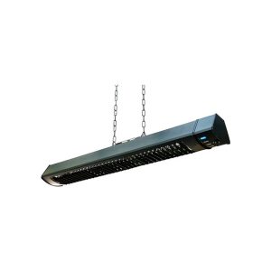 Forum Lighting ZR-37443-BLK Large Ceiling/Wall Radiant Outdoor Heater 2.8KW Forum