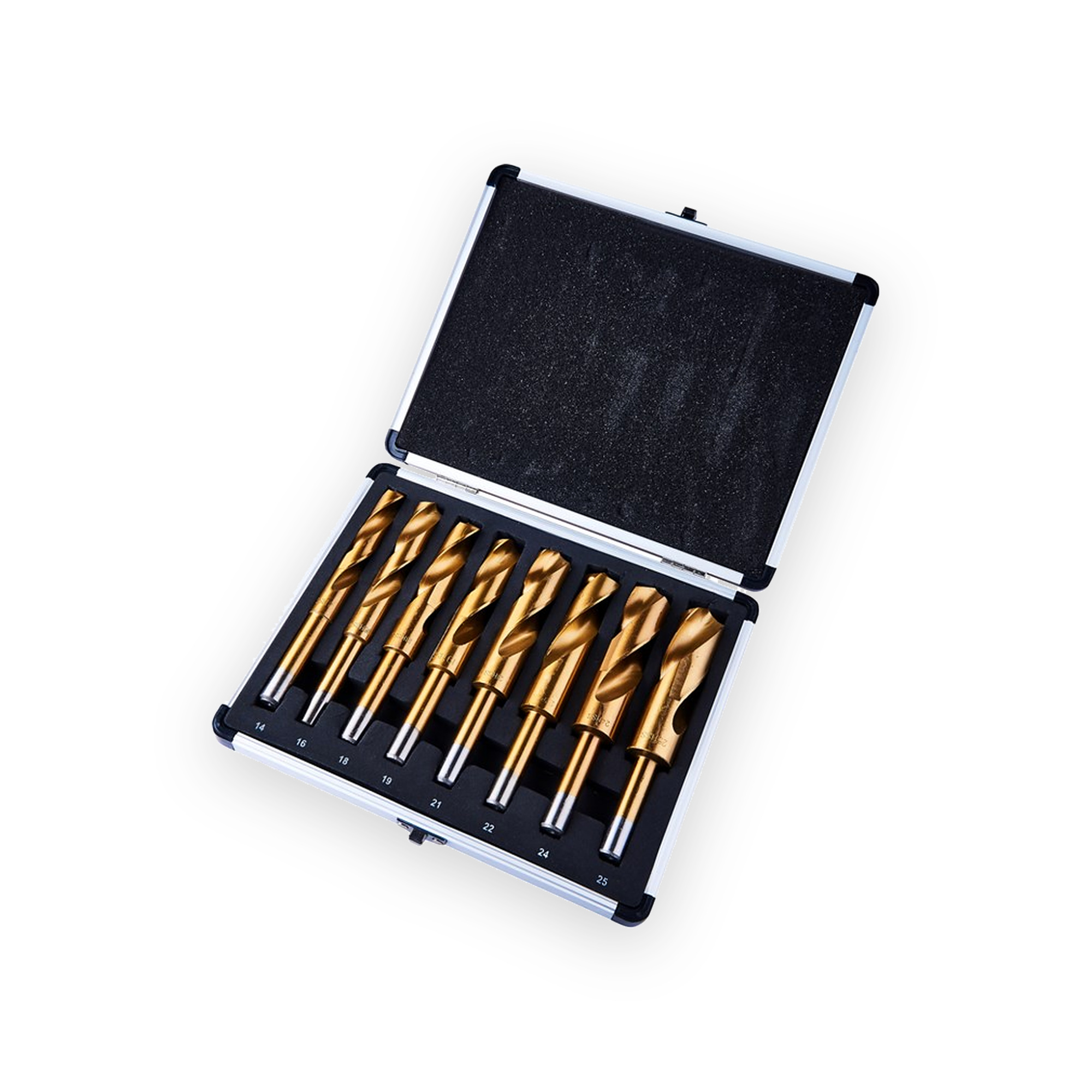 fusebox-13mm-1-2-hss-high-speed-steel-blacksmith-s-drill-bit-set-8-piece-f1280 FuseBox 13mm 1/2" HSS High Speed Steel Blacksmith's Drill Bit Set – 8 Piece