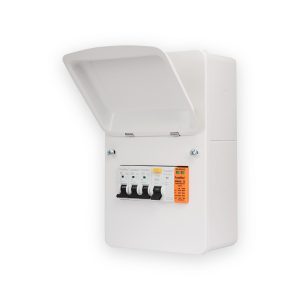 FuseBox 63A 30mA RCD + 6A & 16A MCBs Type A + SPD T2