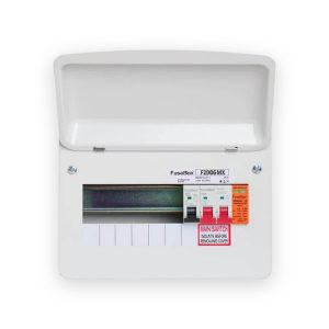 FuseBox F2006MX 6 Way RCBO Consumer Unit + Surge Protection