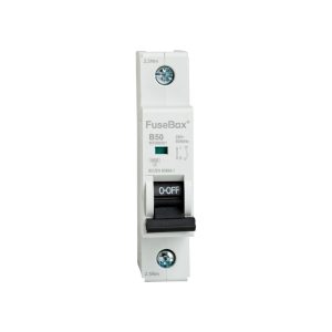 FuseBox MT06B501 50A 6kA B-Curve 1 Pole MCB