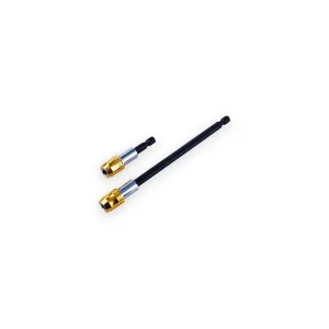 F0740 two-piece quick release bit holder set with long and short hex shanks