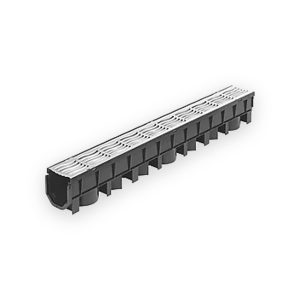 Galvanised Channel Drain 1m 120mm X 130mm