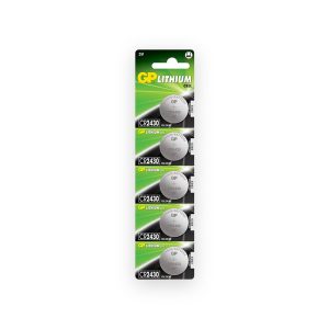 GP Batteries 656.278UK Lithium Button Cells CR2430 – Pack of 5