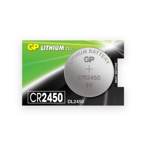 GP Batteries 656.773UK Lithium Button Cells CR2450 Single