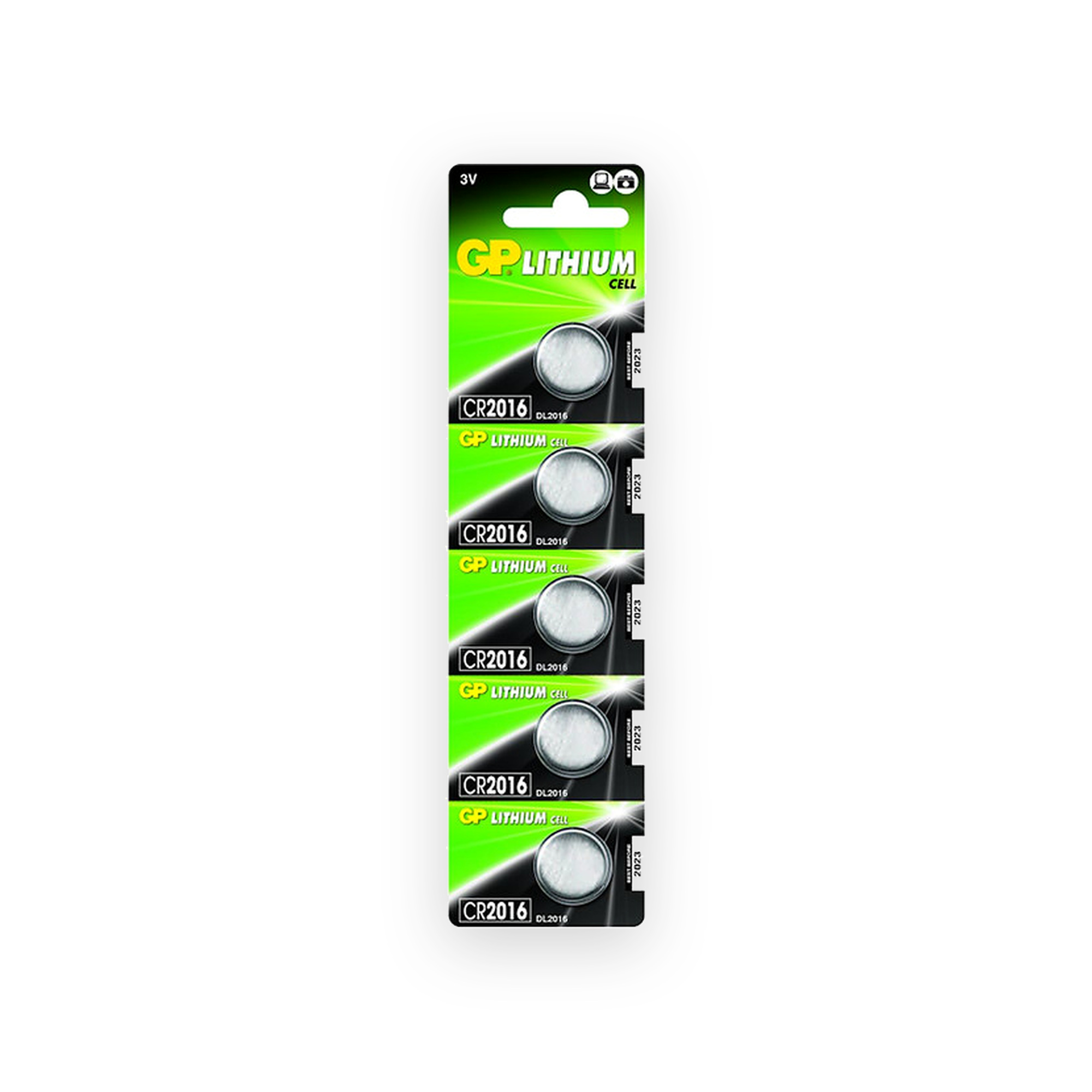 gp-batteries-656-776uk-lithium-button-cells-cr1616-pack-of-5-4891199001116 GP Batteries 656.776UK Lithium Button Cells CR1616 – Pack of 5