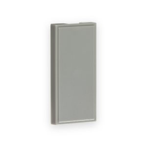 Half Blanking Modules (25 x 50mm) - Grey – Pack of 10 - NETHGY