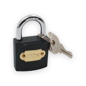 Hilka iron padlock with keys - shared family product photo