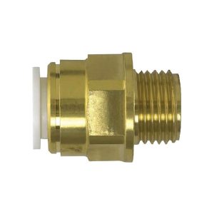 JG Speedfit 22mmX ¾" Brass Male Coupler