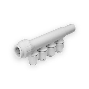 JG Speedfit 4 Port Manifold With Stem 22 X 15mm