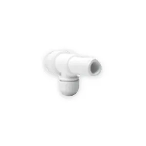 JG Speedfit white reducing stem tee