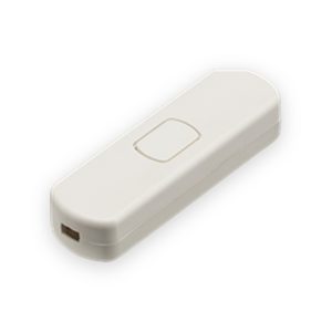 Knightsbridge 1-60W (1-25W LED) Re-Wireable Cord Dimmer - White
