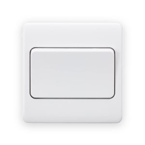 Knightsbridge 10A 1G DP Wide Rocker Switch