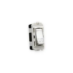 Knightsbridge 10A Fan Isolator Module - Polished Chrome (GDM020PC)