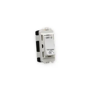 Knightsbridge GDM020U white 10A fan isolator module