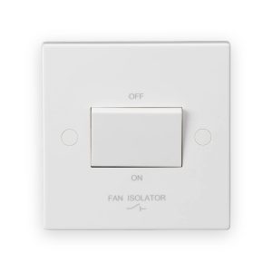 Knightsbridge 10A Fan Isolator Switch