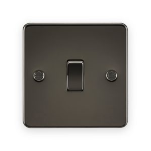 Knightsbridge 10AX 1G Intermediate Switch in Gunmetal