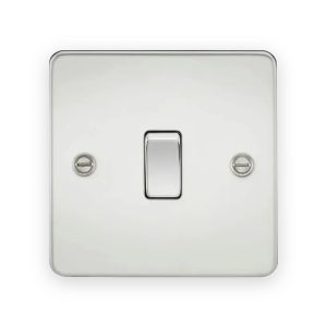 Knightsbridge 10AX 1G Intermediate Switch - Polished Chrome