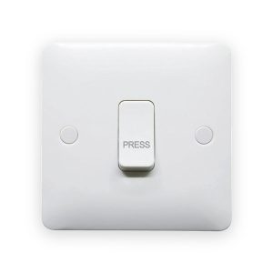 Knightsbridge 10AX 1G SP 2-way Retractive Switch "PRESS"