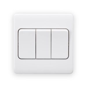 Knightsbridge 10AX 3G 2-Way Wide Rocker Switch