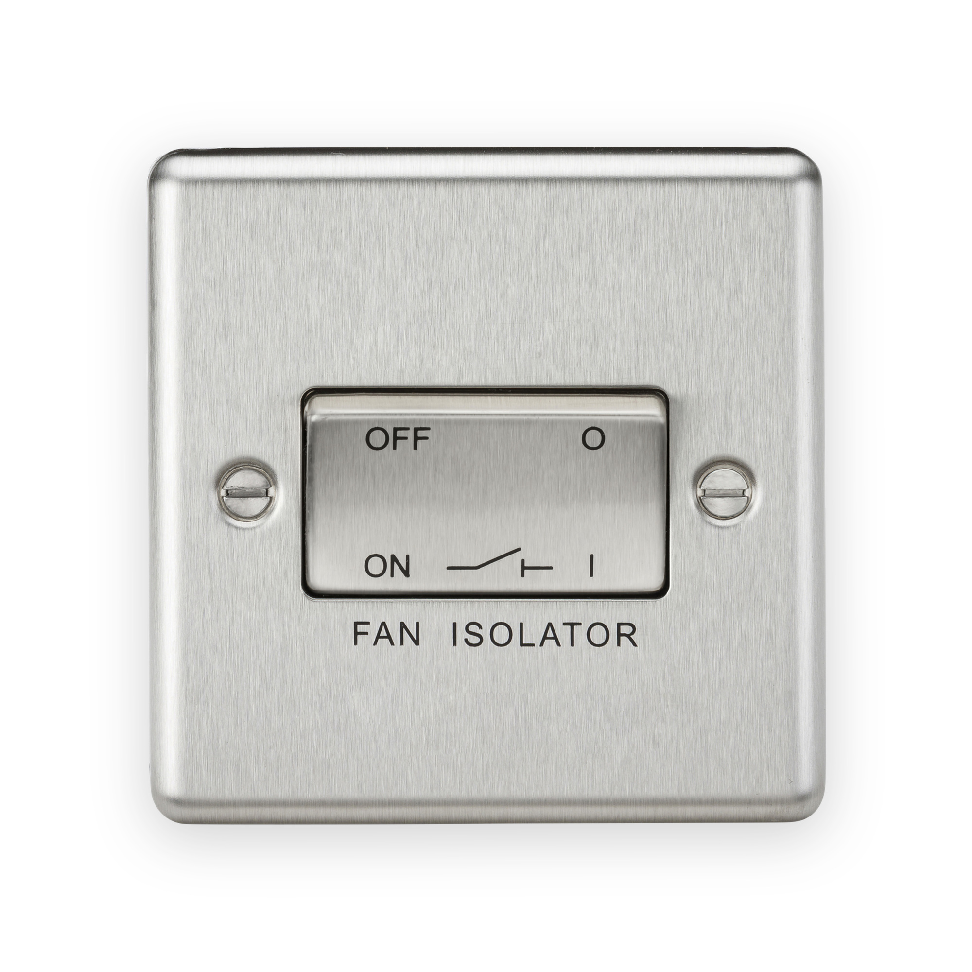 knightsbridge-10ax-fan-isolator-switch-brushed-chrome-5055832909866-gallery-01 Knightsbridge 10AX Fan Isolator Switch - Brushed Chrome