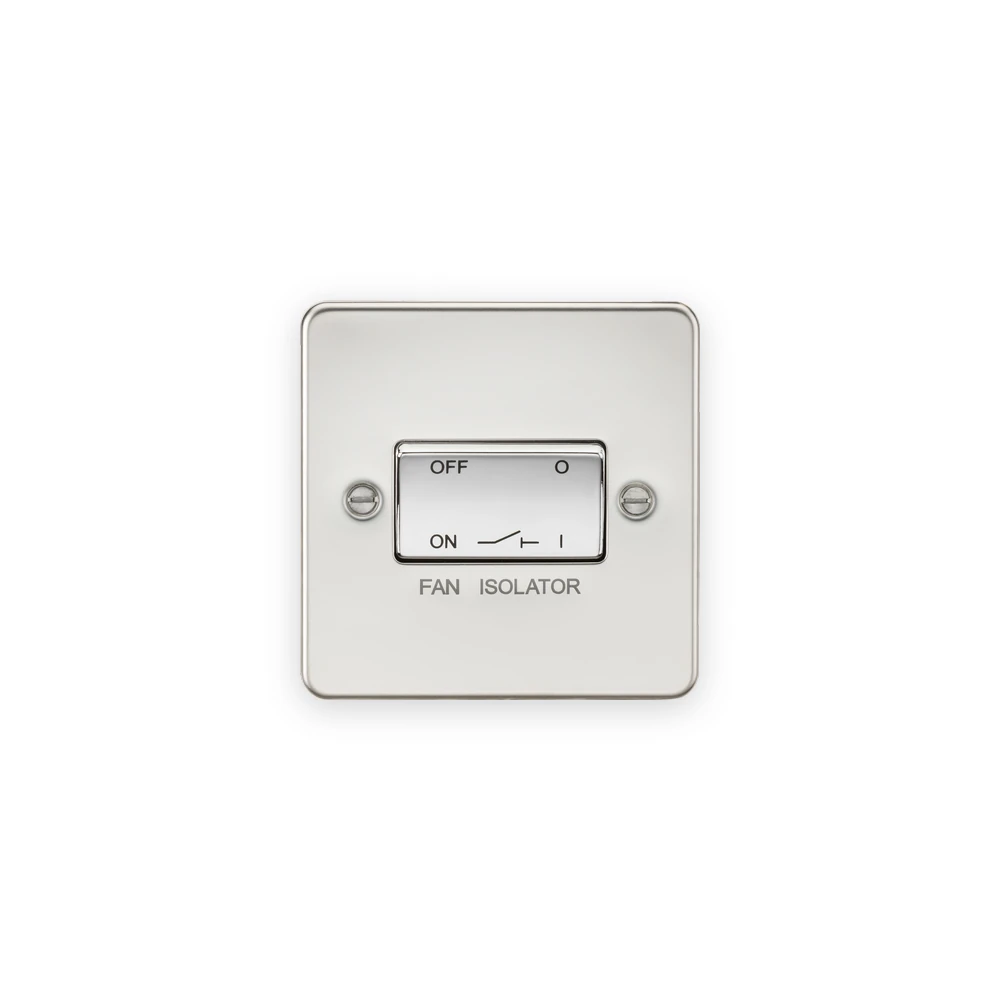 Knightsbridge 10AX Fan Isolator Switch - Polished Chrome Knightsbridge 10AX Fan Isolator Switch - Polished Chrome