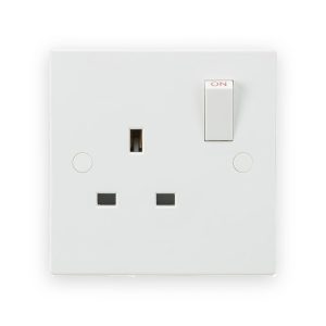 Knightsbridge 13A 1G DP Switched Socket - ASTA Approved