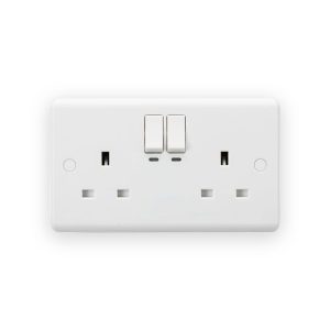 Knightsbridge 13A 2G SP Smart Wi-Fi Switched Socket - Certified Works with Alexa & Google Assistant