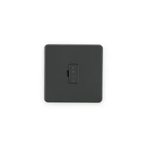 Knightsbridge 13A Fused Spur Unit - Anthracite