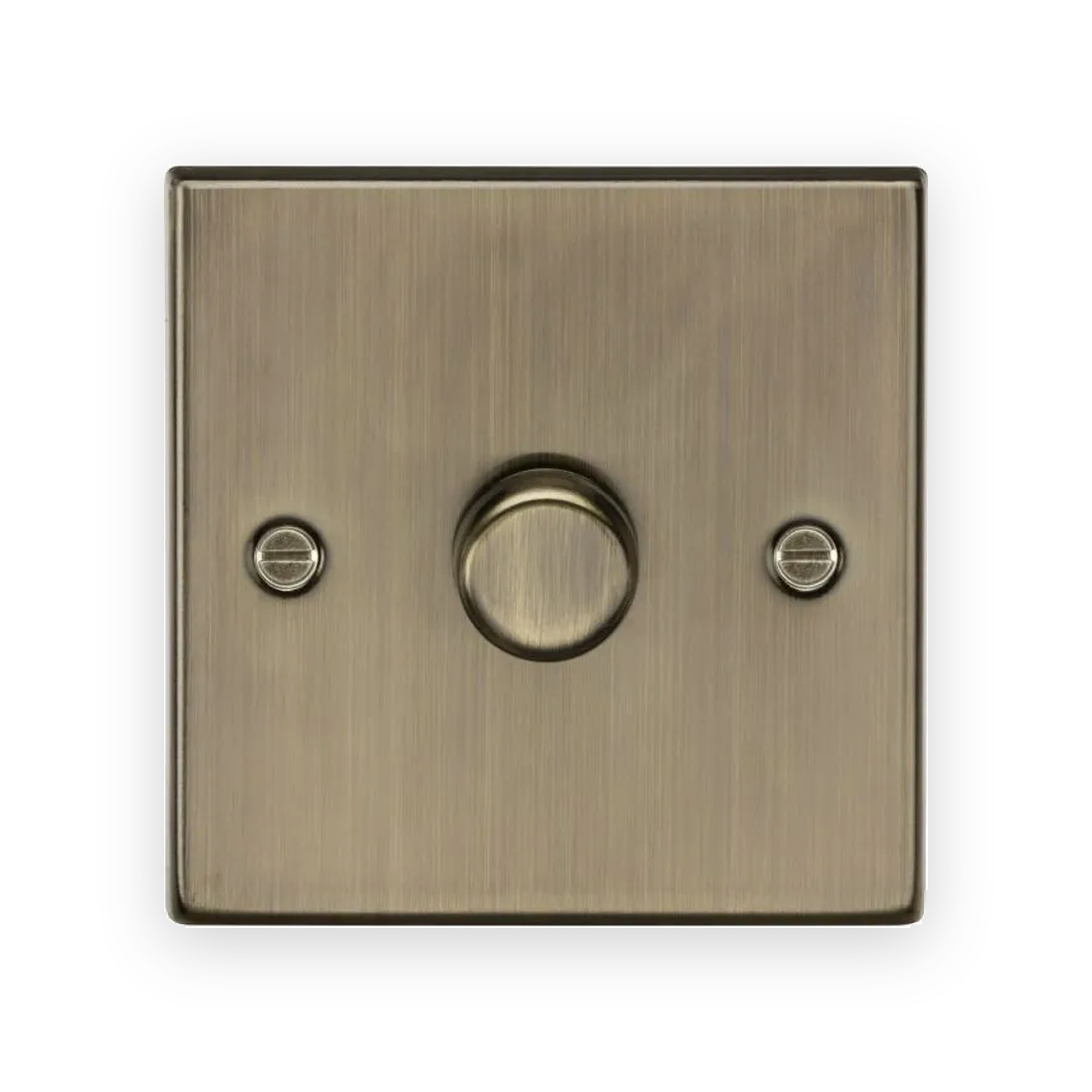 knightsbridge-1g-2-way-10-200w-5-150w-led-intelligent-dimmer-antique-brass-cs2191ab-gallery-01 Knightsbridge 1G 2-Way 10-200W (5-150W LED) Intelligent Dimmer - Antique Brass