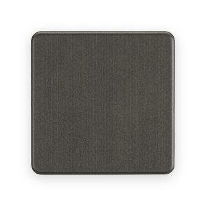 Knightsbridge 1G Blanking Plate - Smoked Bronze