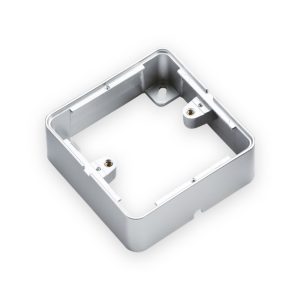 Knightsbridge 1G Surface Box - Grey