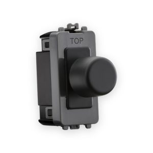 Knightsbridge 2-Way 10-150W (5-150W LED) Intelligent Dimmer - Anthracite
