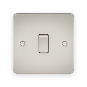 Knightsbridge 20A 1G DP Switch in Pearl