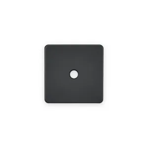 Knightsbridge 20A Flex Outlet Plate - Anthracite