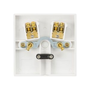 Knightsbridge 20A Flex Outlet Plate