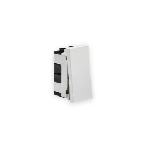 Knightsbridge 20AX 1G Intermediate Modular Switch (25x50mm) - White
