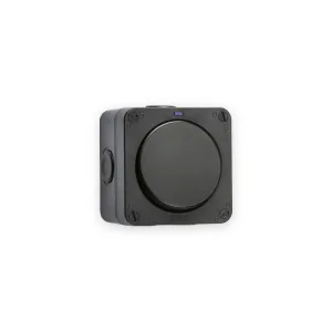Knightsbridge 20AX 1G SP 2-Way Switch - Black