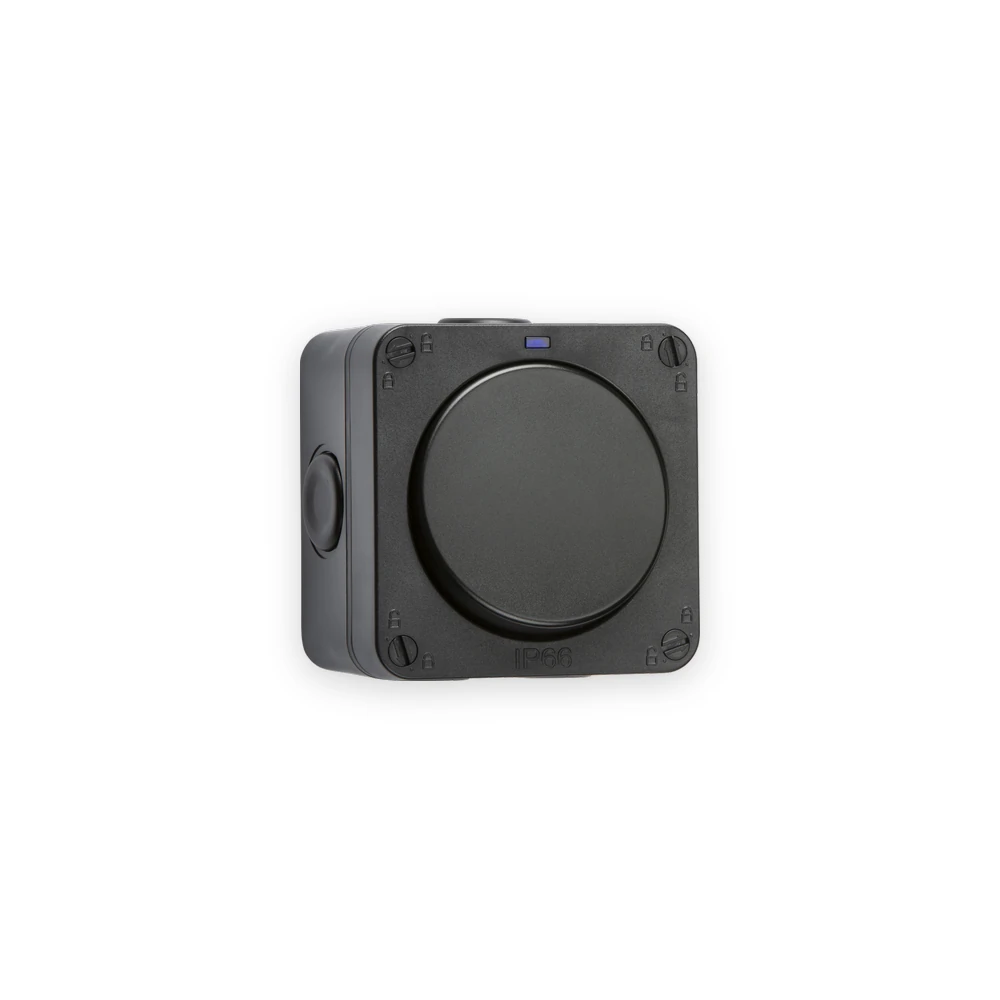 Knightsbridge 20AX 1G SP 2-Way Switch - Black Knightsbridge 20AX 1G SP 2-Way Switch - Black